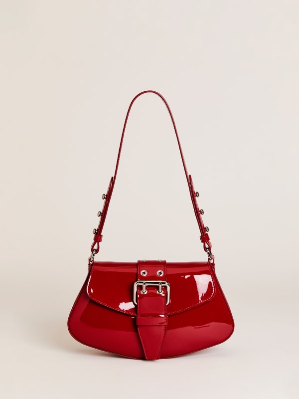 Rafaella Shoulder Bag - Lipstick Patent